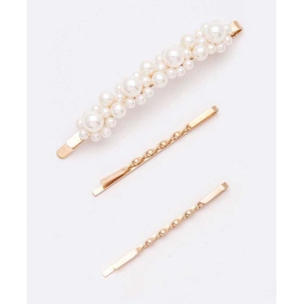 3PC Pearls Iconic Barbie Pins  Set